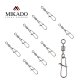 10 Sicherheitswirbel mit Fastlock Snap "MIKADO HX3050" Gr.10 / 12kg
