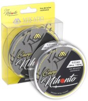 600m NIHONTO CARP schwarz matte monofile sehr glatte...