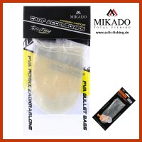 MIKADO 10 PVA Beutel Bait Bags perforiert mit Verschluss...
