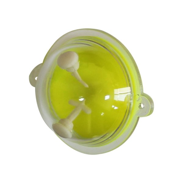 &quot;TEAM FILSTAR&quot; Wasserkugel &Oslash;3cm gelb/transparent Forellenpose Water Bubble Float
