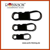 10 Stück " ROBINSON " schwarze Safety Snap...