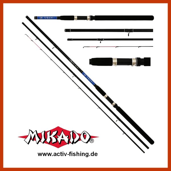 Carbon Composite Feederrute Methodfeeder MIKADO FISH HUNTER Wg.100g 3,30m / 380g