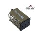 "MIKADO" eckiger Futterkorb 25x30x44mm Dark Olive 10g bis 80g Feeder With Bottom