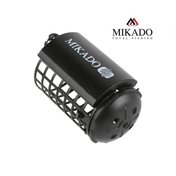 "MIKADO" Futterkorb schwarz Ø32 x 44mm Feeder With Bottom 80g