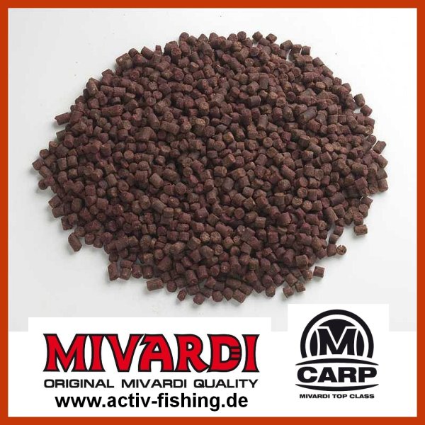 1kg "MIVARDI RAPID PELLETS ENZYMATIC PROTEIN " 4mm Feederpellets