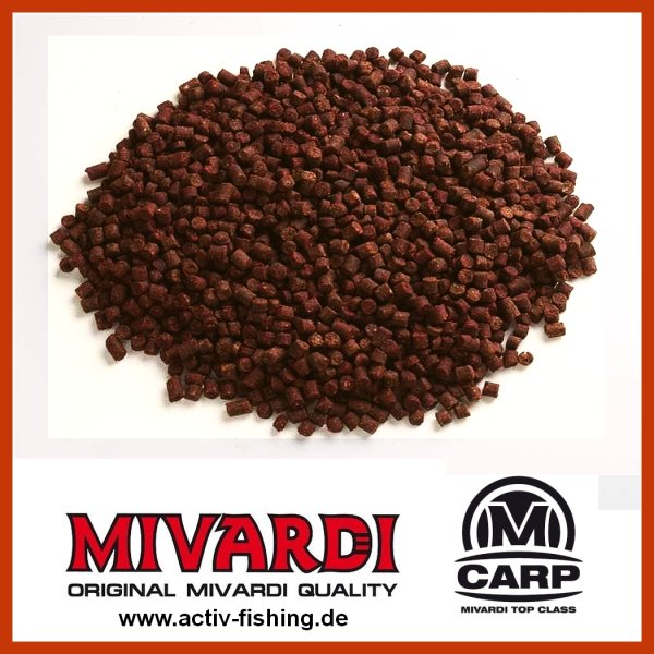 1kg "MIVARDI RAPID PELLETS ROBIN RED " 4mm Feederpellets