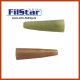 5  braune + 5 grüne FILSTAR CARP 2cm Silikon Rig Tail Rubbers