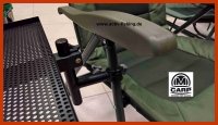 MIVARDI Universalhalter Adapter  für Stühle/Sitzkiepen mit Rohr-Ø25mm
