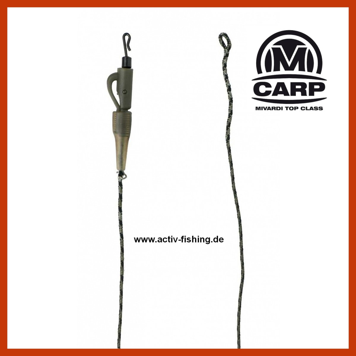 6x Karpfen Rig Set - 64cm 45lb Vorfach Mit Haken Für Karpfenangeln