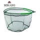MIKADO großer Aluminium Kescherkopf Kescher 50x60cm mit EVA-Schwimmhilfe