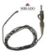 2x MIKADO LEADCORE SAFETY CLIP System mit Quick Change Wirbel, Antitangle Sleeve